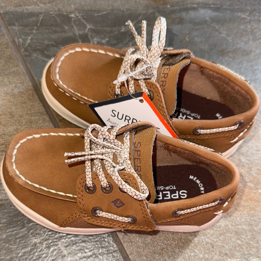 Sperry Kids Tan shoes